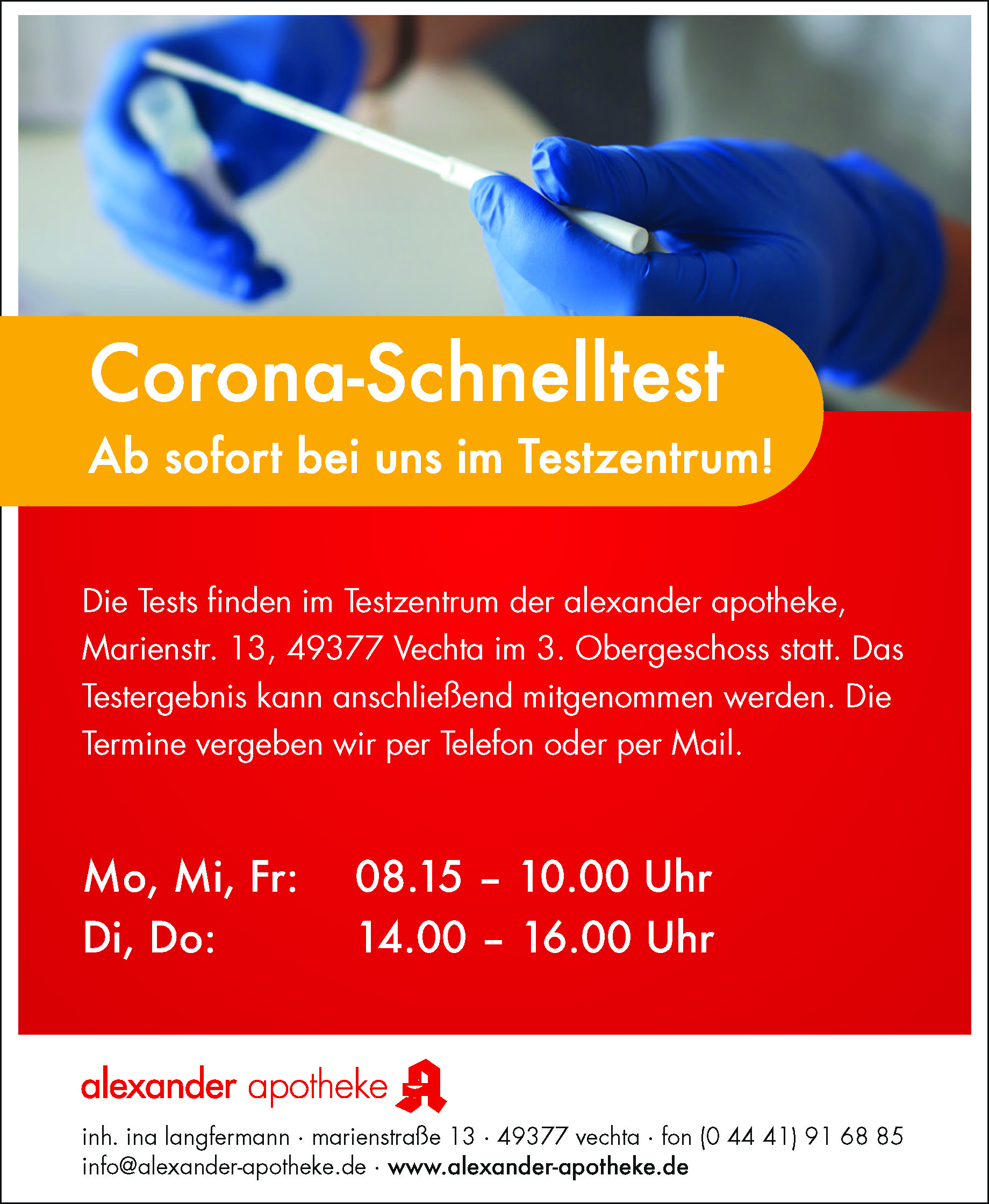 Corona-Hinweis-Bild